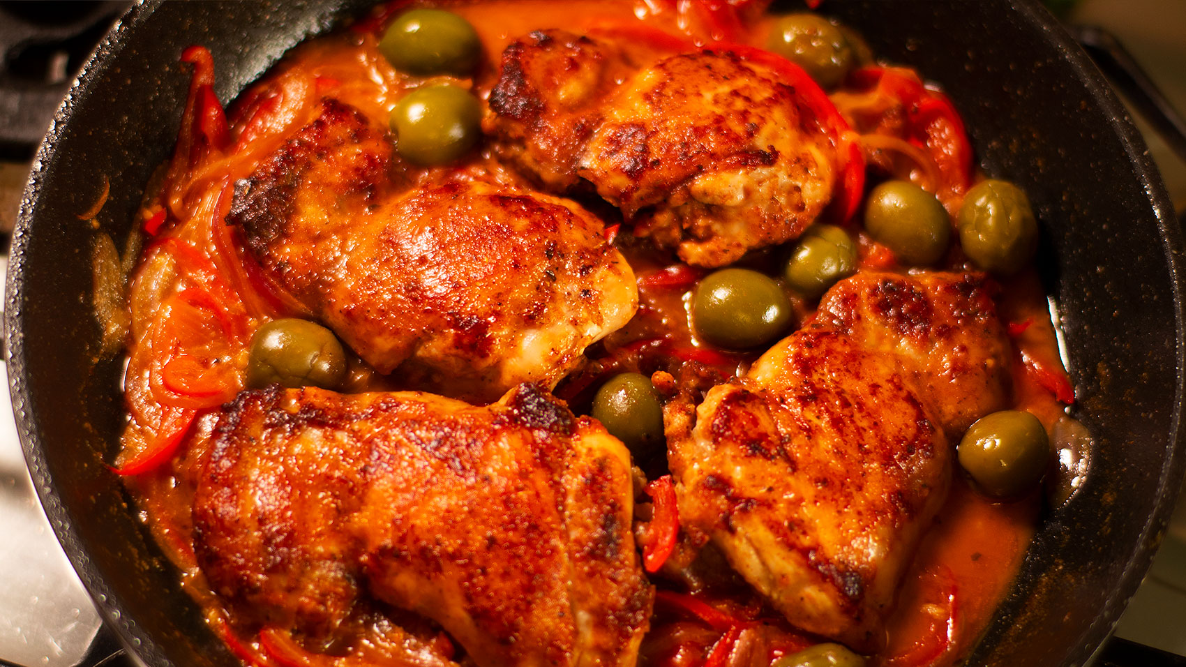 Spanish Style Chicken - Easy Meals with Video Recipes by Chef Joel