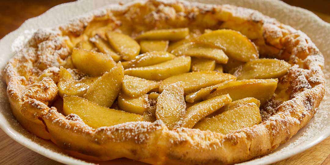 Apple Dutch Baby Pancakes - Easy Meals with Video Recipes by Chef Joel  Mielle - RECIPE30