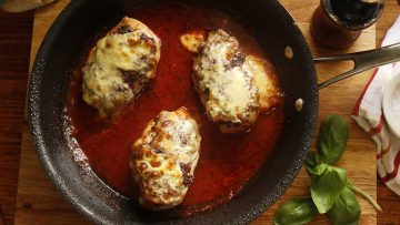 best chicken breast recipe with cheese and tomato