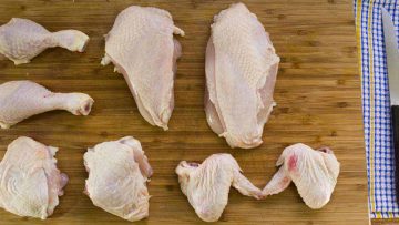 how to break down a chicken and save money