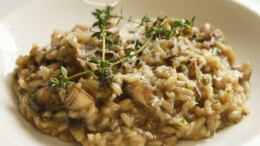Perfect mushroom risotto recipe