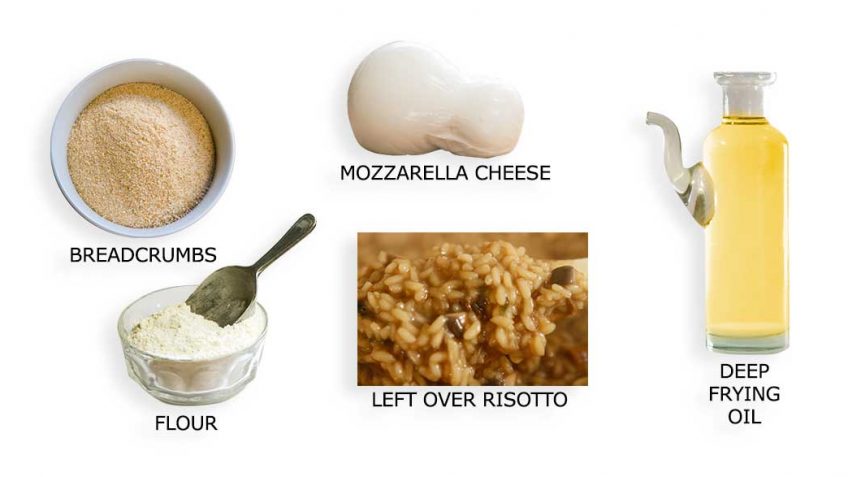 Arancini ingredients