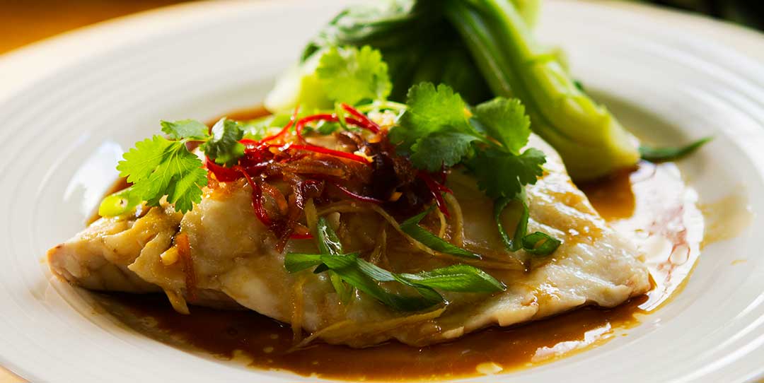 Steamed Fish Asian style - Easy Meals with Video Recipes by Chef Joel