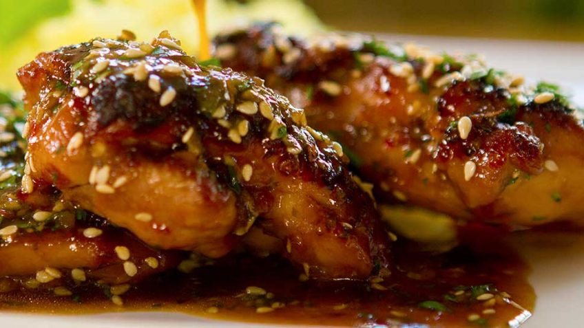 Honey and Soy chicken Thigh Recipe