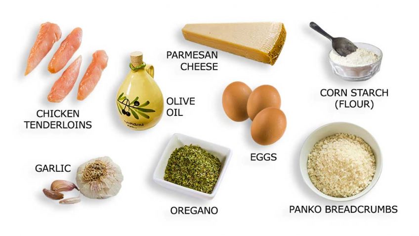 Super Crunch Chicken Tenderloins Ingredients