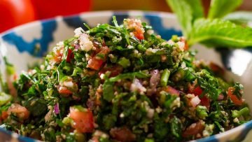 a Super Healthy Lebanese Salad