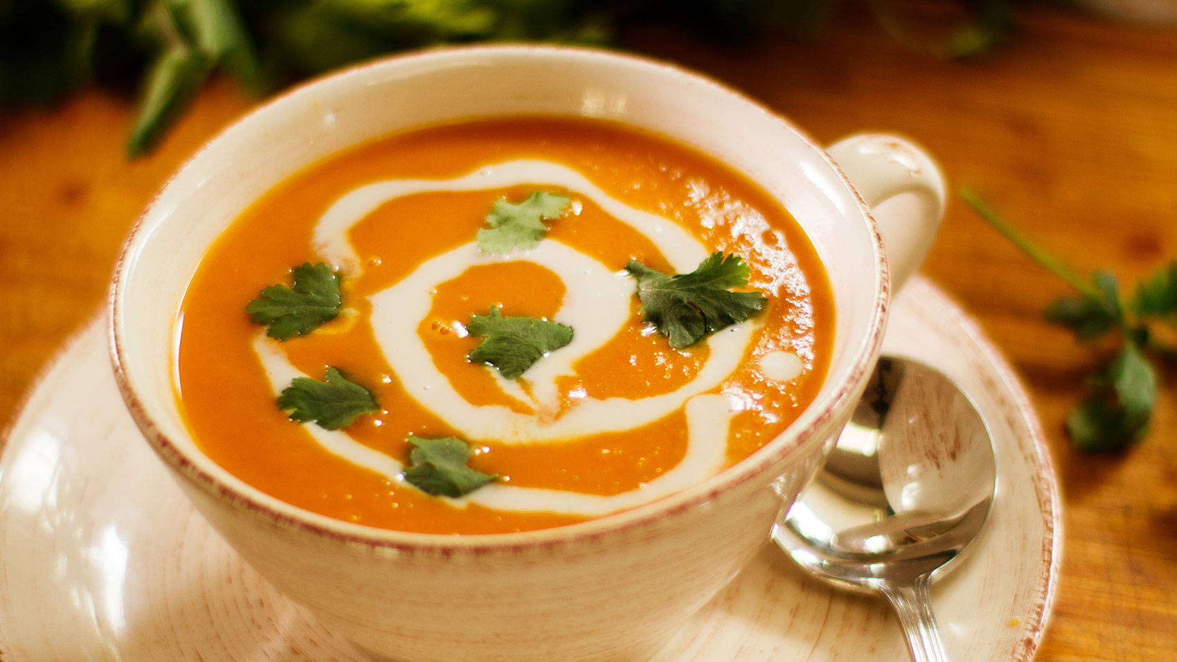 Sweet potato and coconut soup - Easy Meals with Video Recipes by Chef ...