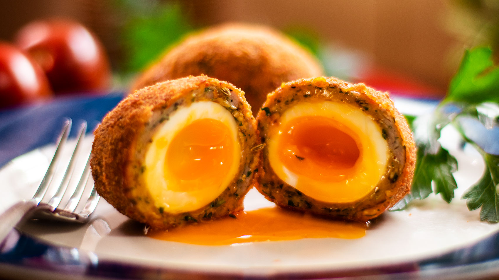Scotch eggs with Italian sausage - Easy Meals with Video Recipes by