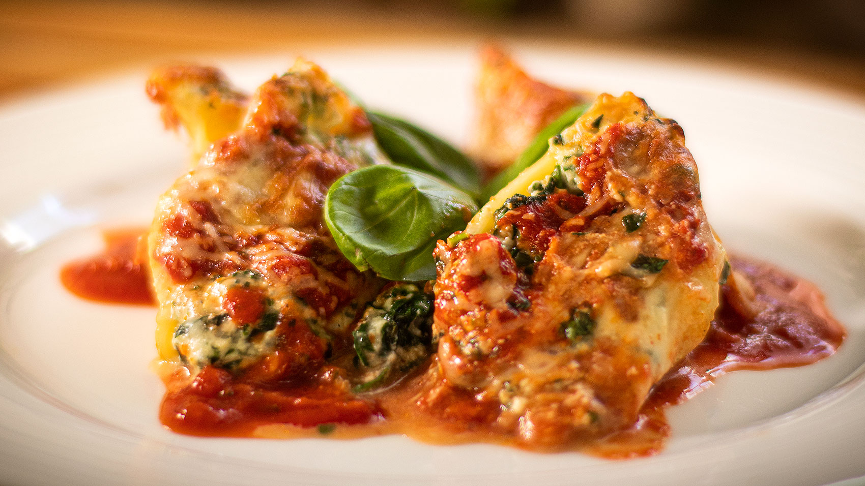 Spinach And Ricotta Stuffed Shells Easy Meals With Video Recipes By Chef Joel Mielle Recipe30