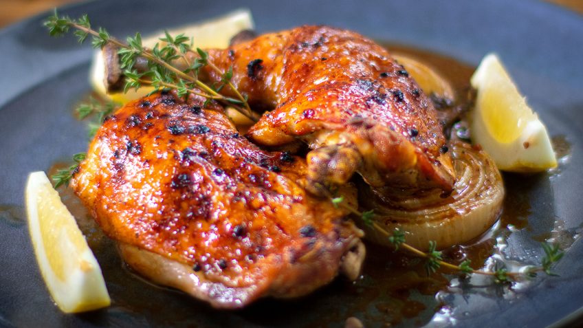 Lemon and thyme chicken - Easy Meals with Video Recipes by Chef Joel Mielle  - RECIPE30