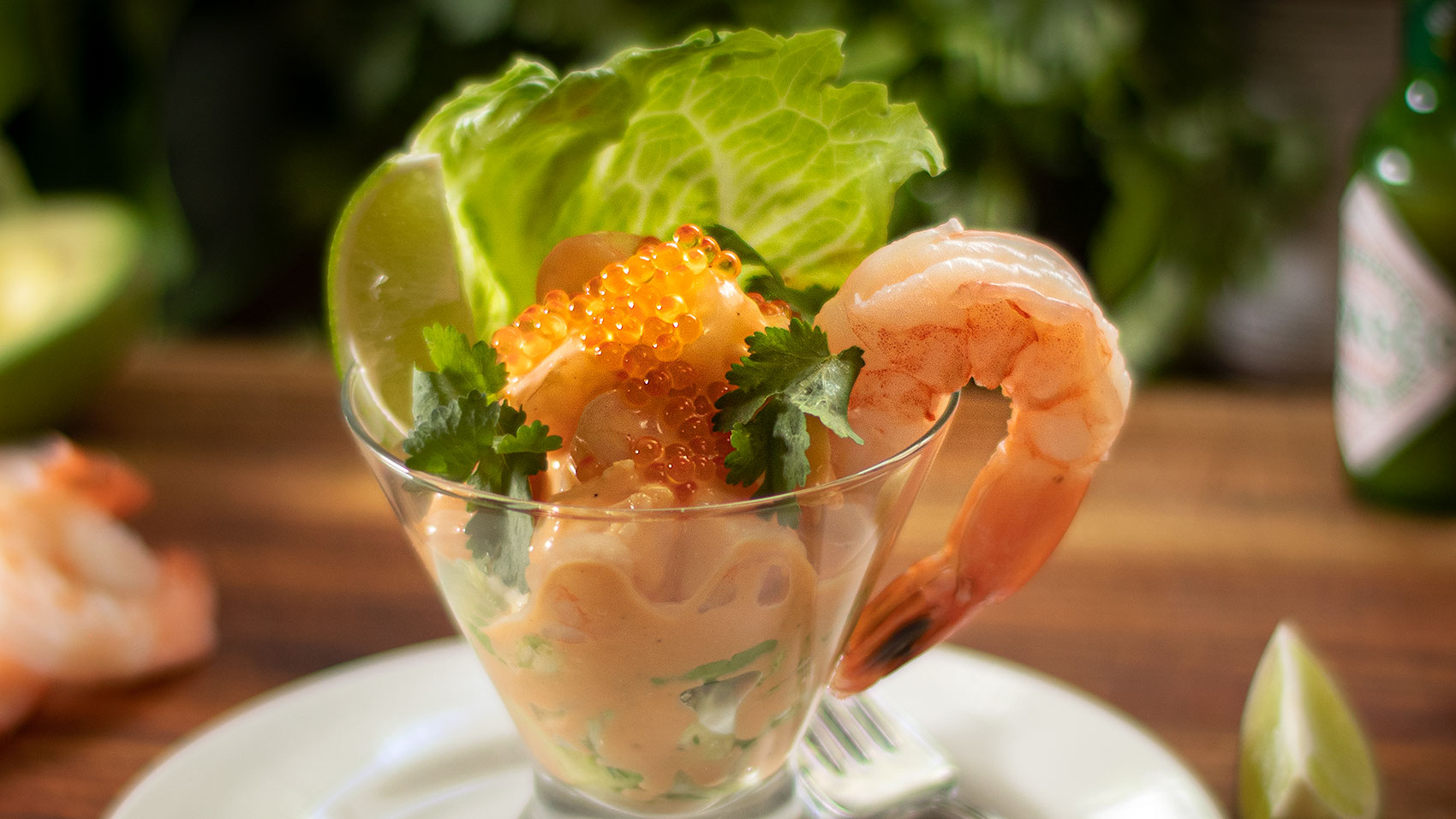 Classic Shrimp Cocktail With Homemade Seafood Sauce