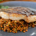 Taste this White Fish with lentils made in 20 minutes!