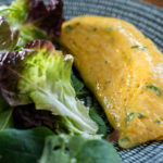 French Style Cheese and Chive Omelette