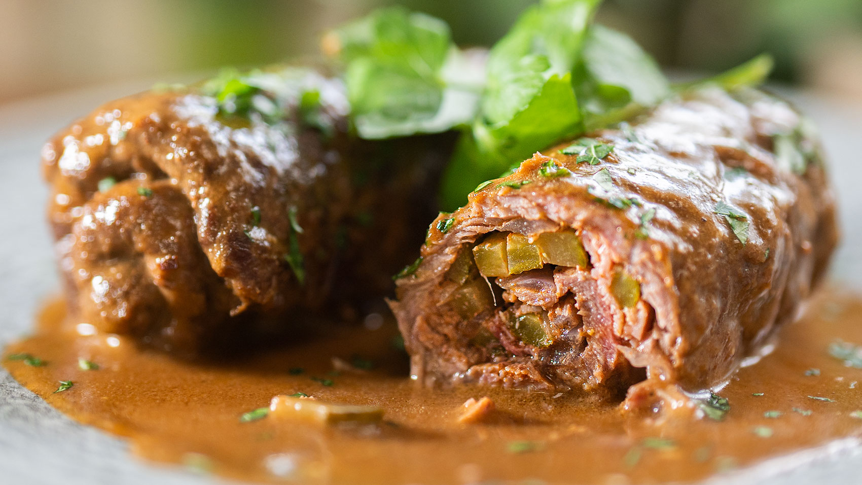 Beef Rouladen - Easy Meals with Video Recipes by Chef Joel Mielle - RECIPE30