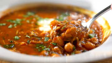Moroccan Chicken Soup Harira