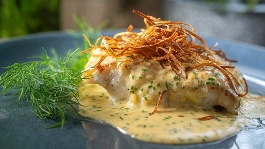 Pan-Fried Line Fish with Citrus Dill Hollandaise Recipes