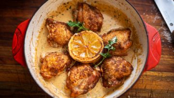 One Pan Lemon Garlic Chicken Perfection