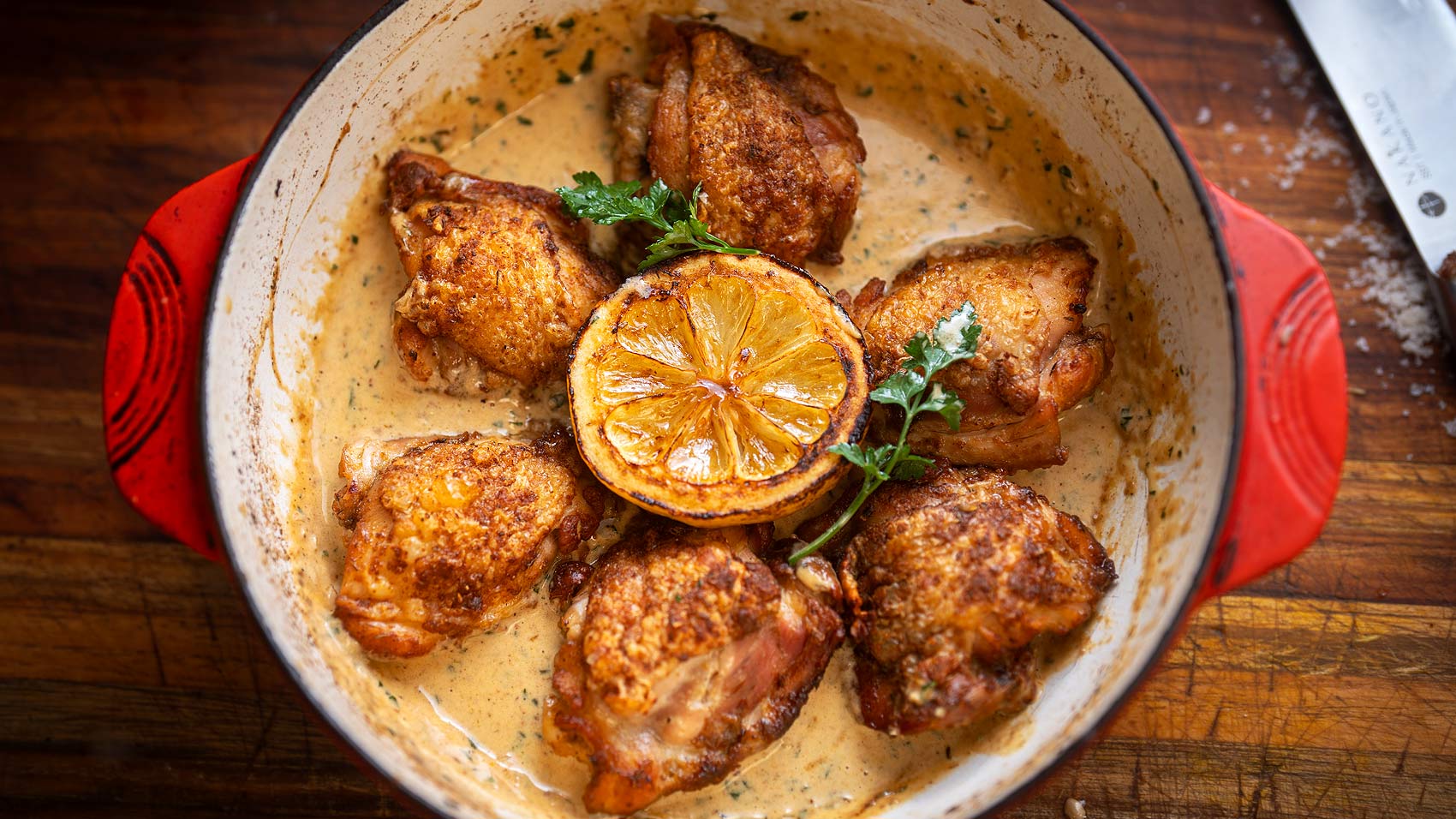 Lemon Garlic Chicken - Easy Meals with Video Recipes by Chef Joel