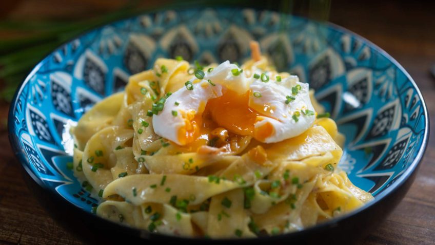 Perfect Bacon and Egg Pasta in 30 Minutes