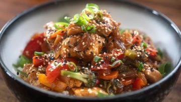 Your Goto Easy Stir-Fried Chicken Easy Stir-Fried Chicken Meal!