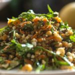 Deliciously Healthy Moroccan Chickpea & Couscous Salad