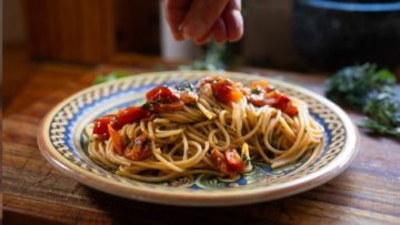 The quickest Tasty Herb Tomato Pasta you will make