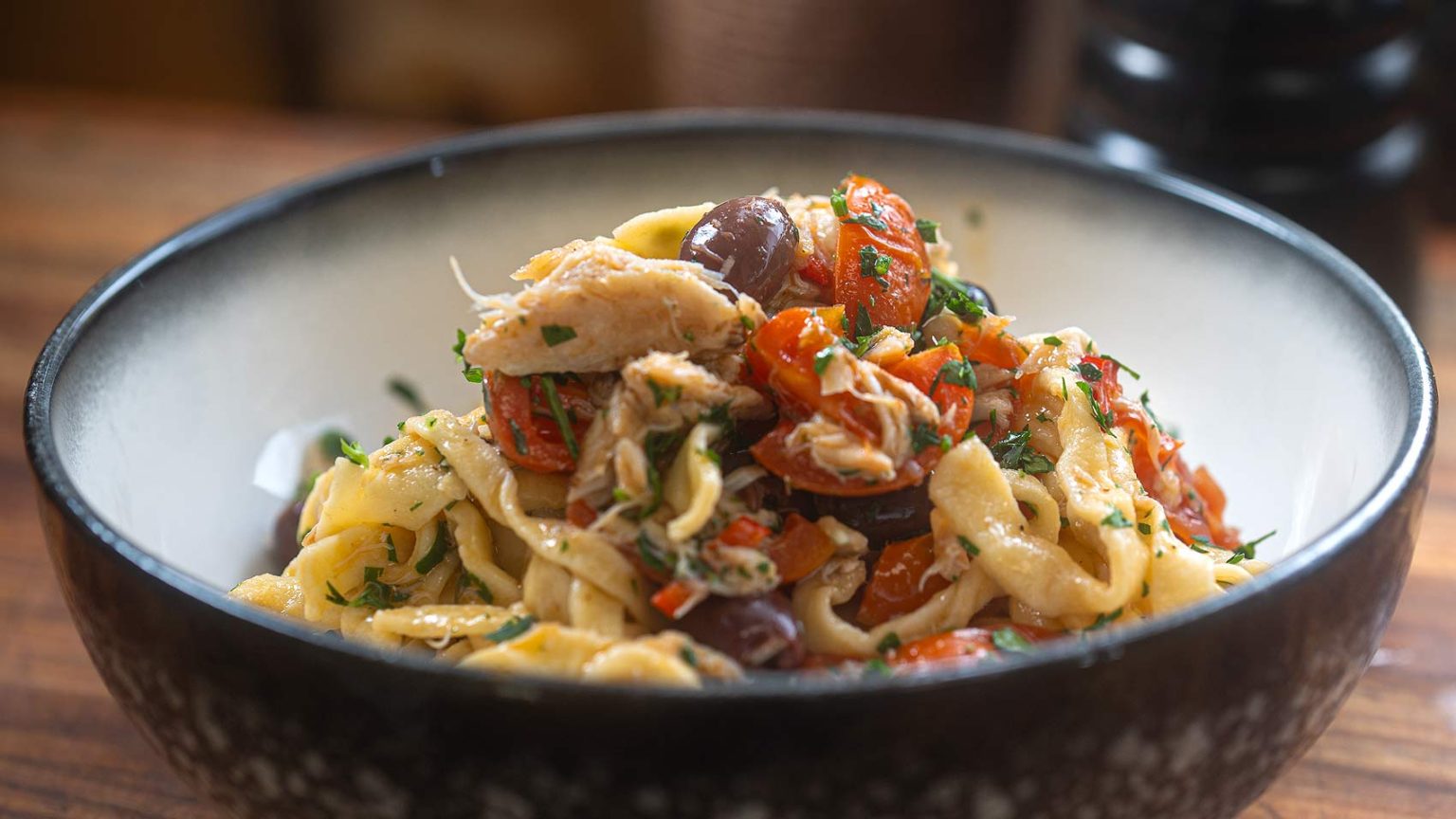 The Best Crab Linguine - Easy Meals with Video Recipes by Chef Joel