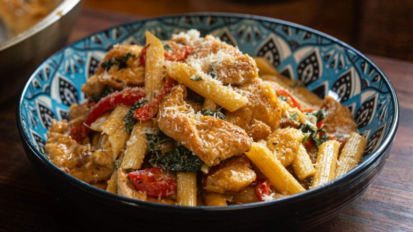 Tuscan-Style Chicken Pasta