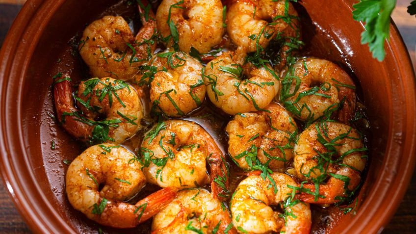 Spanish Garlic Shrimp