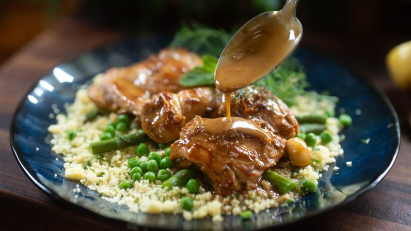 Spring Lemon Chicken with Asparagus