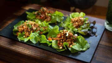 Asian Chicken Lettuce Wraps