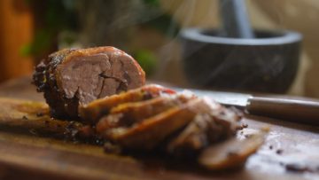 Slow-Roasted Lamb Shoulder with Saffron & Ginger