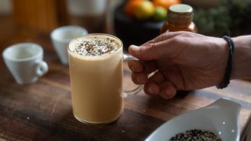 Easy Iced Tahini Latte for Coffee Lovers