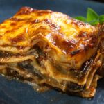 Eggplant Lasagne with Crème Fraîche
