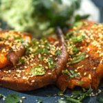 Smashed Sweet Potatoes