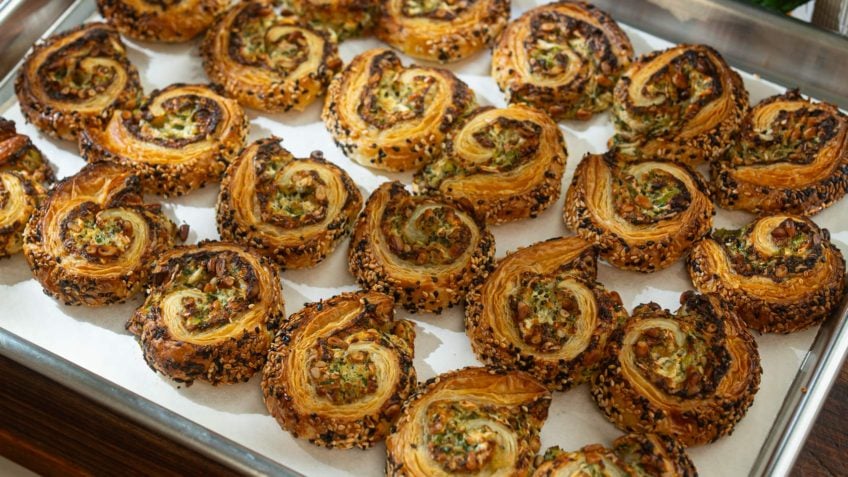 Cheese Puff Pastry Spirals
