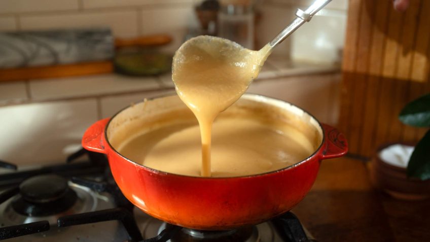 Creamy French Potato & Onion Soup