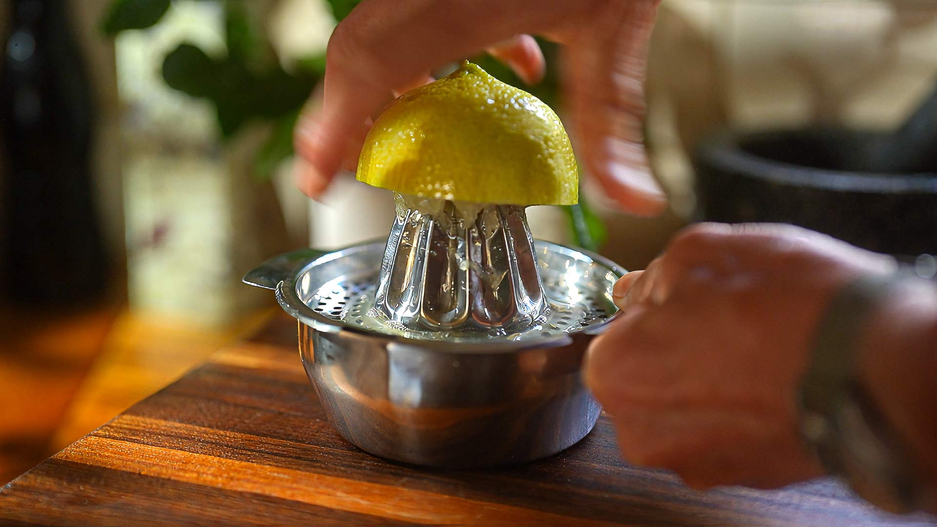 Lemon Juice to cut through richness